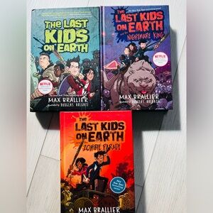 Last Kids on Earth, Book 1, Book 2 and Book 3 ~ Nightmare King, Zombie Parade
